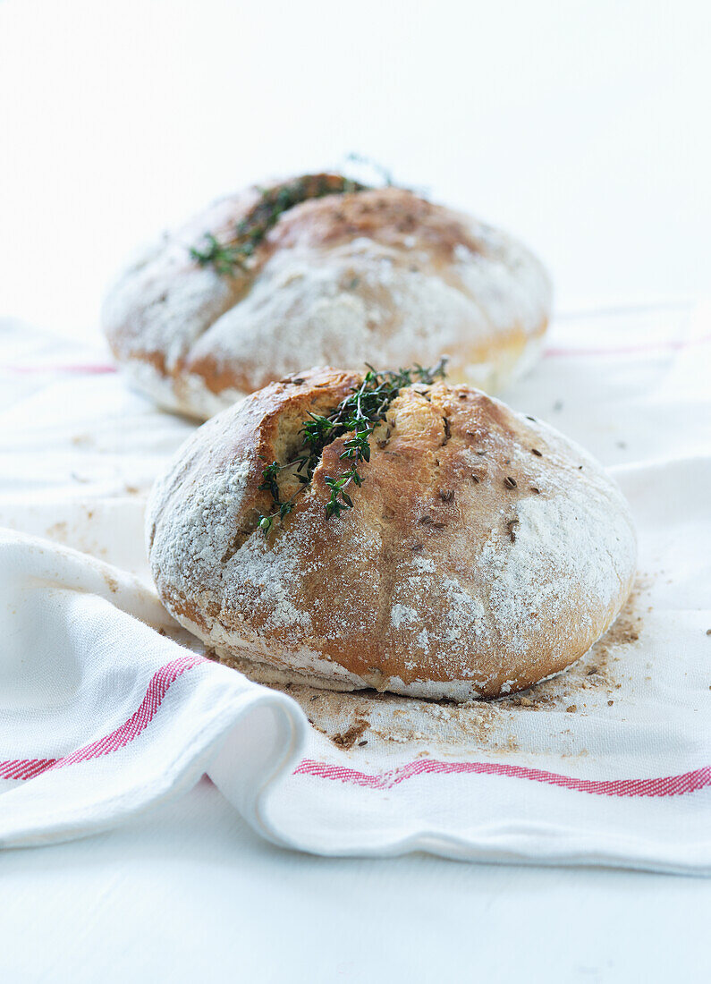 Bread with herbs