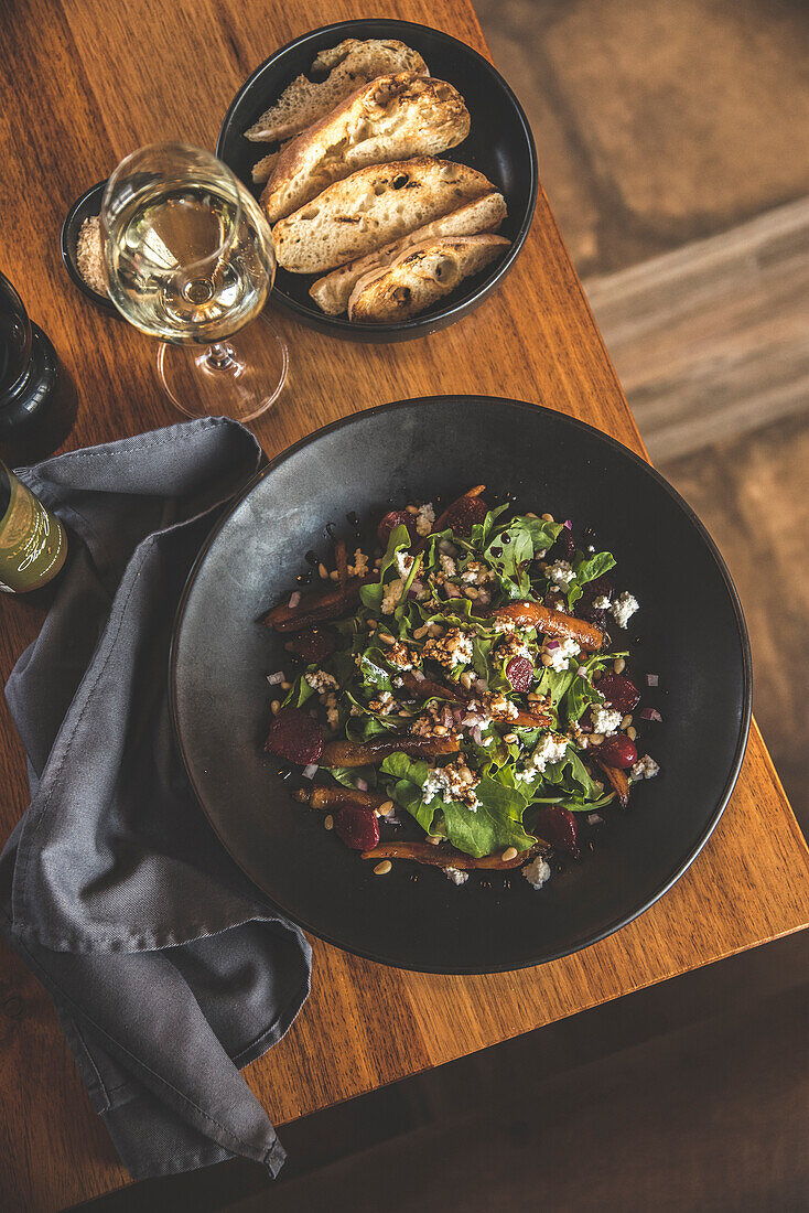 Gebratener Gemüsesalat