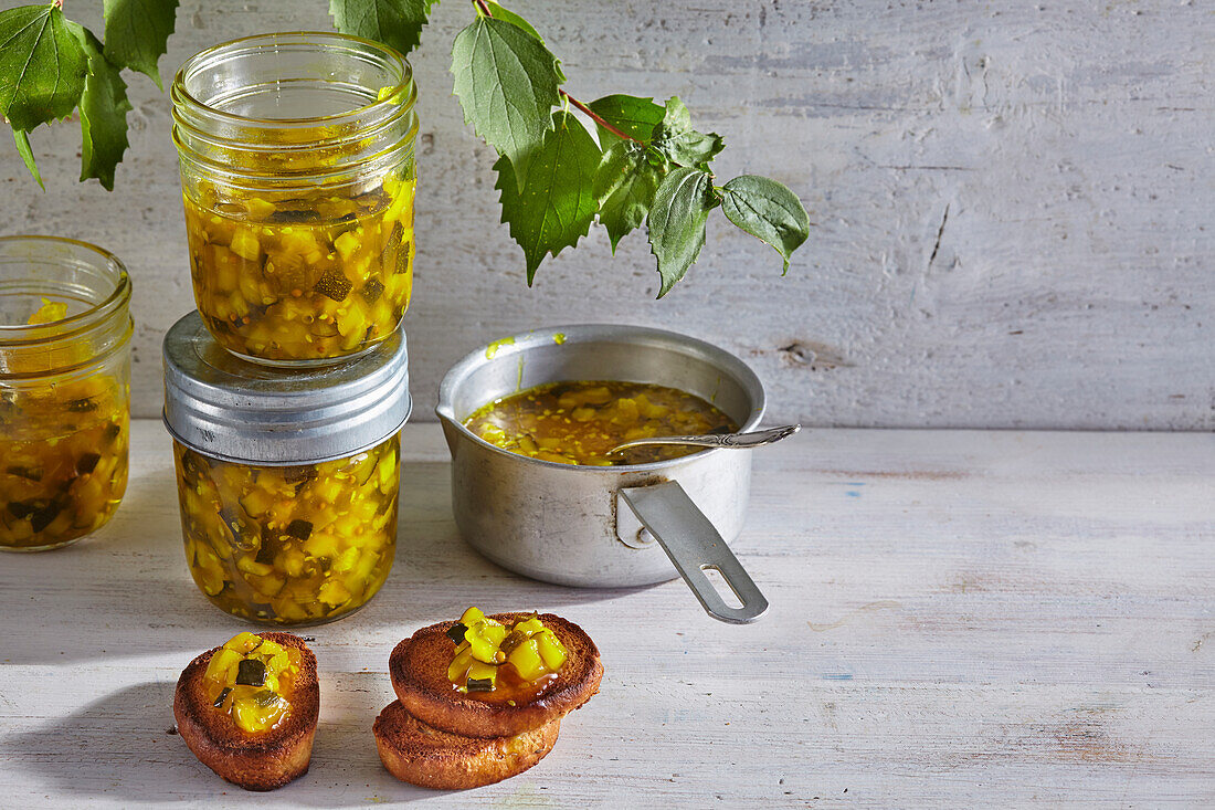 Zucchini-Chutney