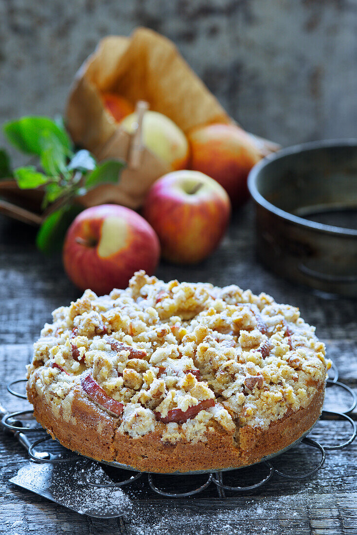 Apple crumble