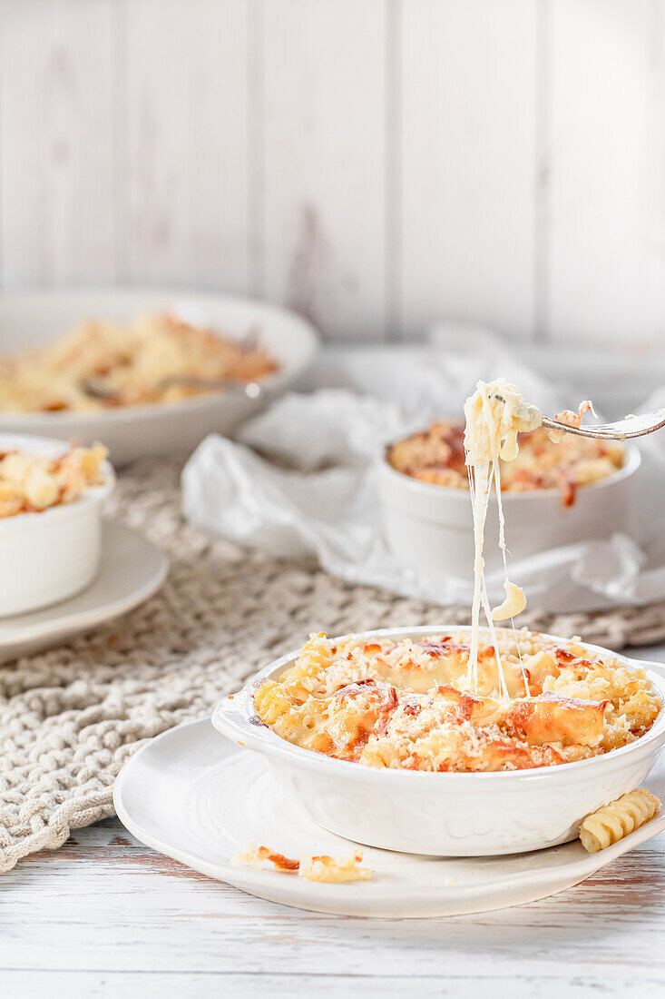 Pasta gratin