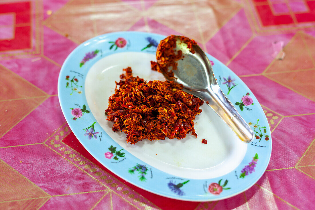 Thailändische rote Currypaste