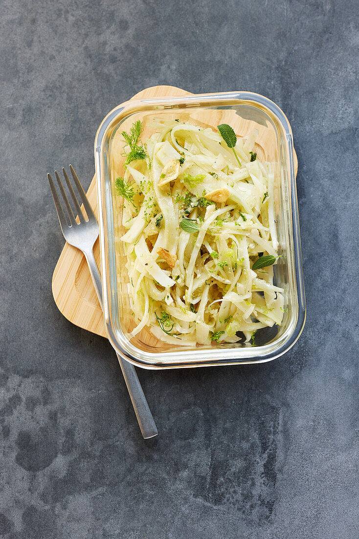 Fennel and Parmesan salad 'To Go