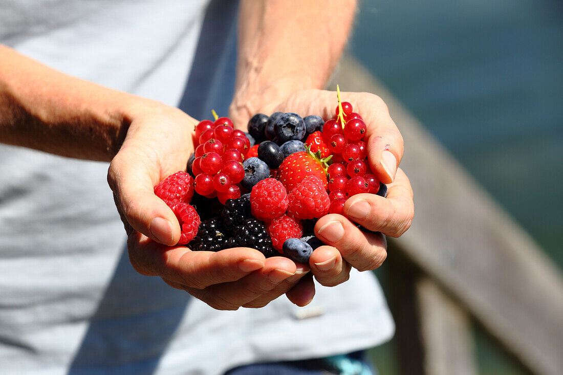 Handful of fresh berries (for fasting)