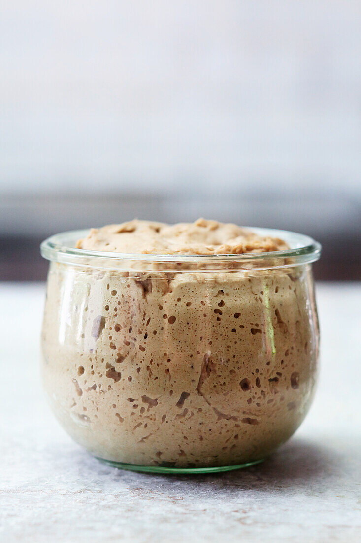 Sourdough starter on day 5