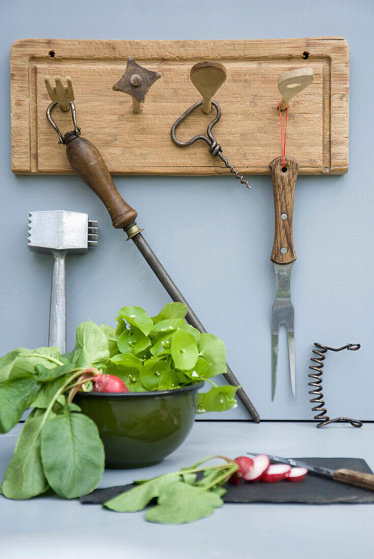 Upcycled kitchen utensils