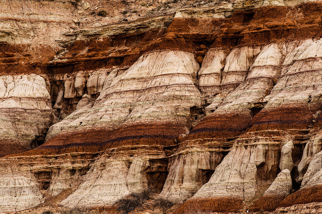 Eroded formations in Blue Canyon, Arizona, USA