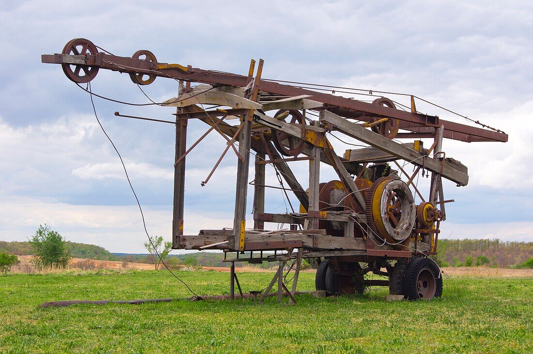 Historic mobile crane