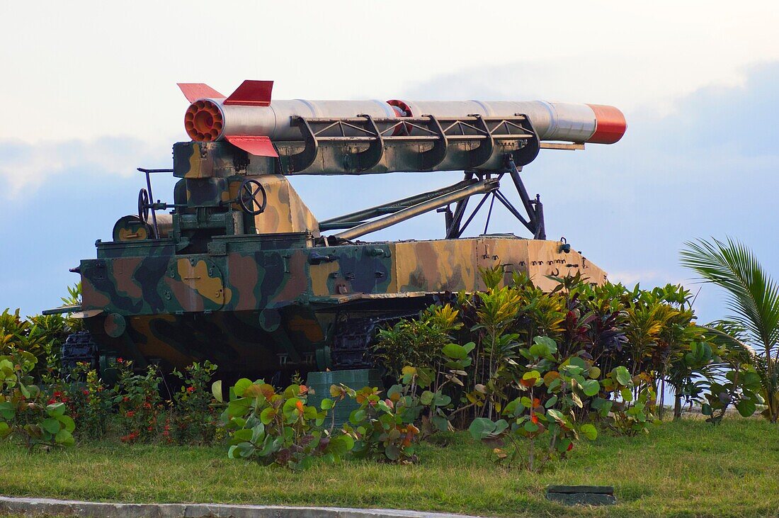 Tactical missile in Havana, Cuba