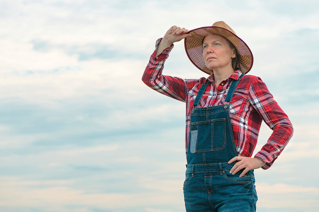 Concerned farmer