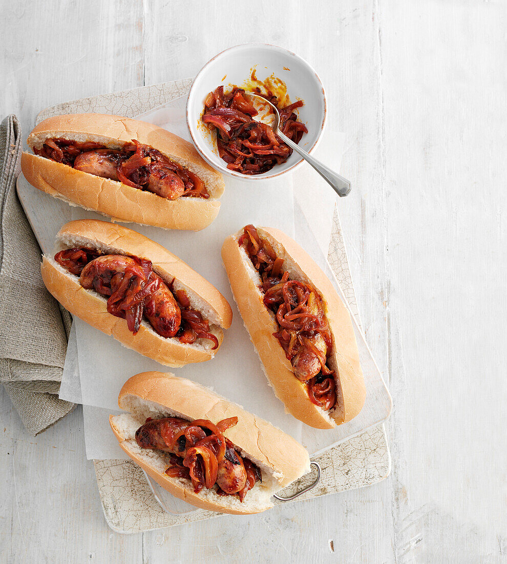 Sweet Chilli Hot Dogs