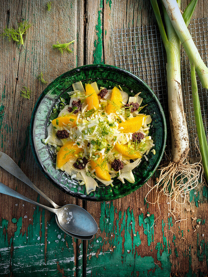 Zwiebel-Orangen-Salat