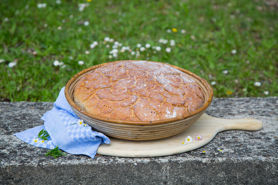 Klassisches Sauerteigbrot