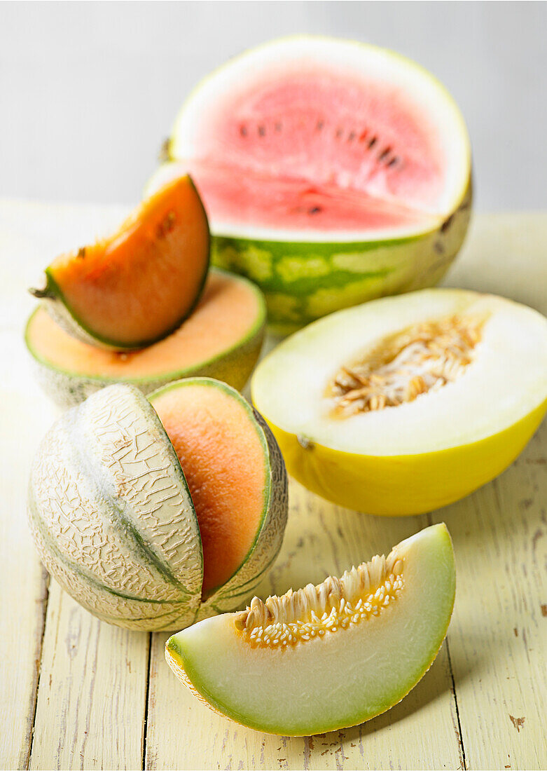 Melon still life