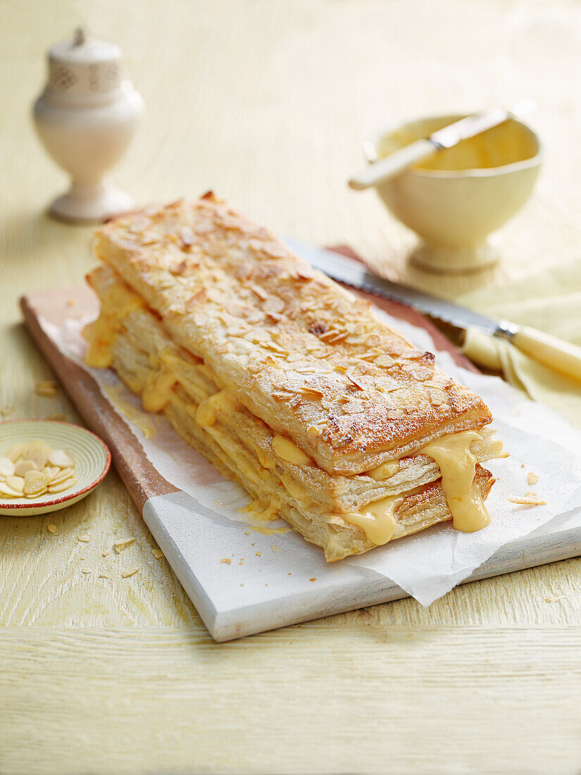 Mille Feuille mit Vanillecreme