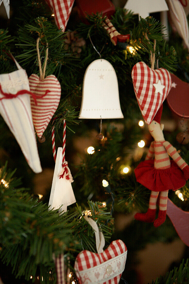 Handmade Christmas tree decorations