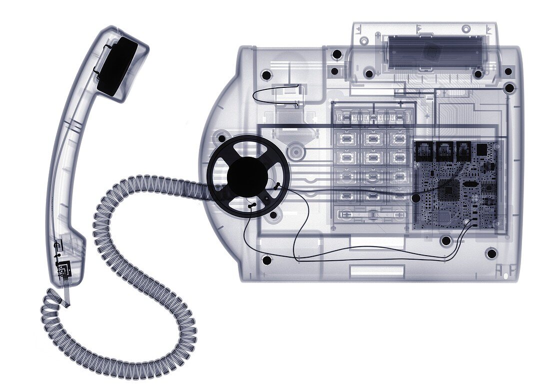 Main switchboard telephone, X-ray