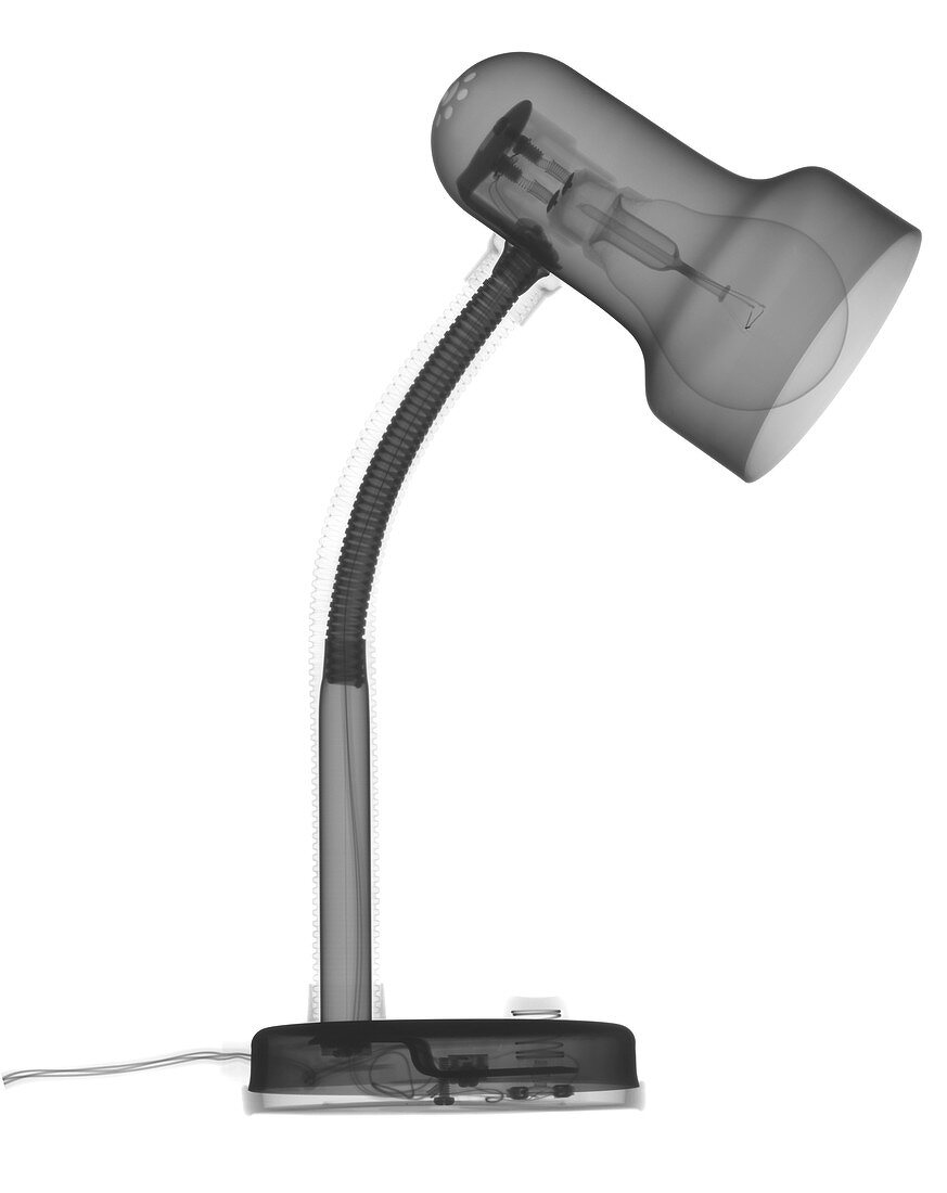 Desk lamp, X-ray