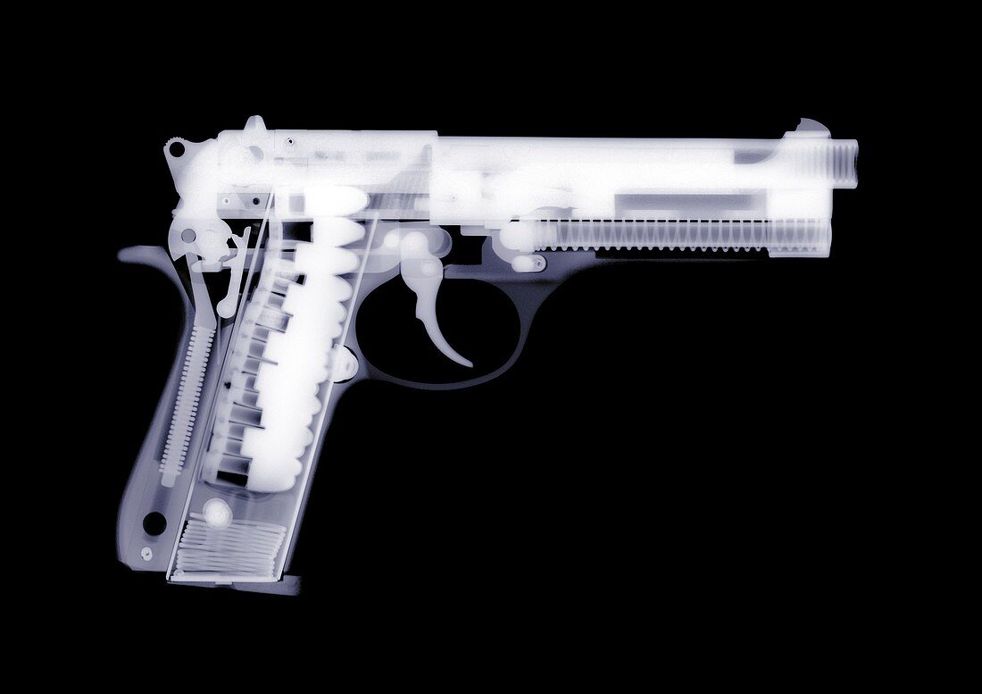 Handgun, X-ray