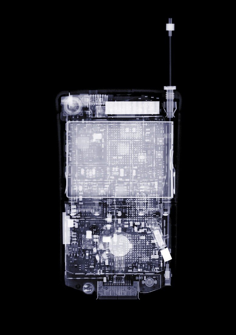 Mobile phone, X-ray