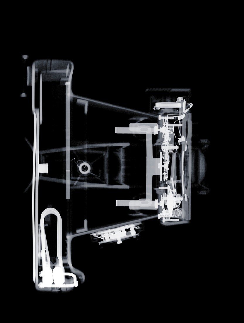 Old fashioned camera, X-ray