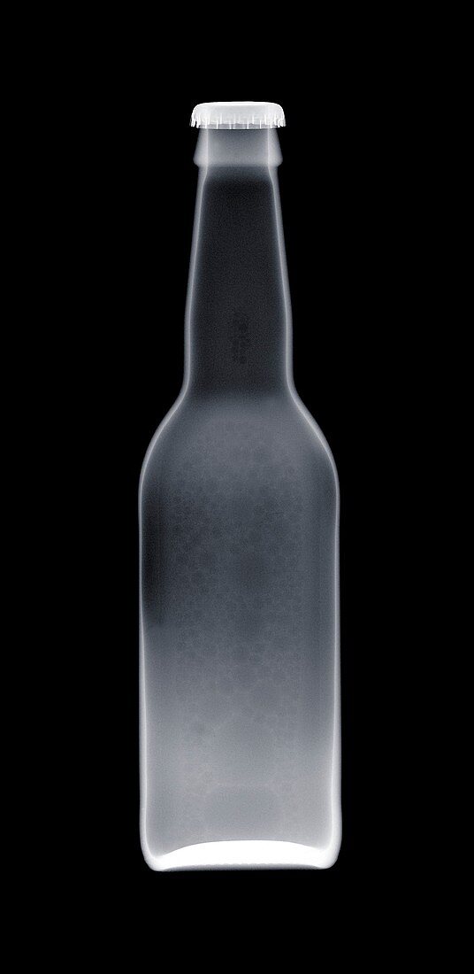 Beer bottle, X-ray
