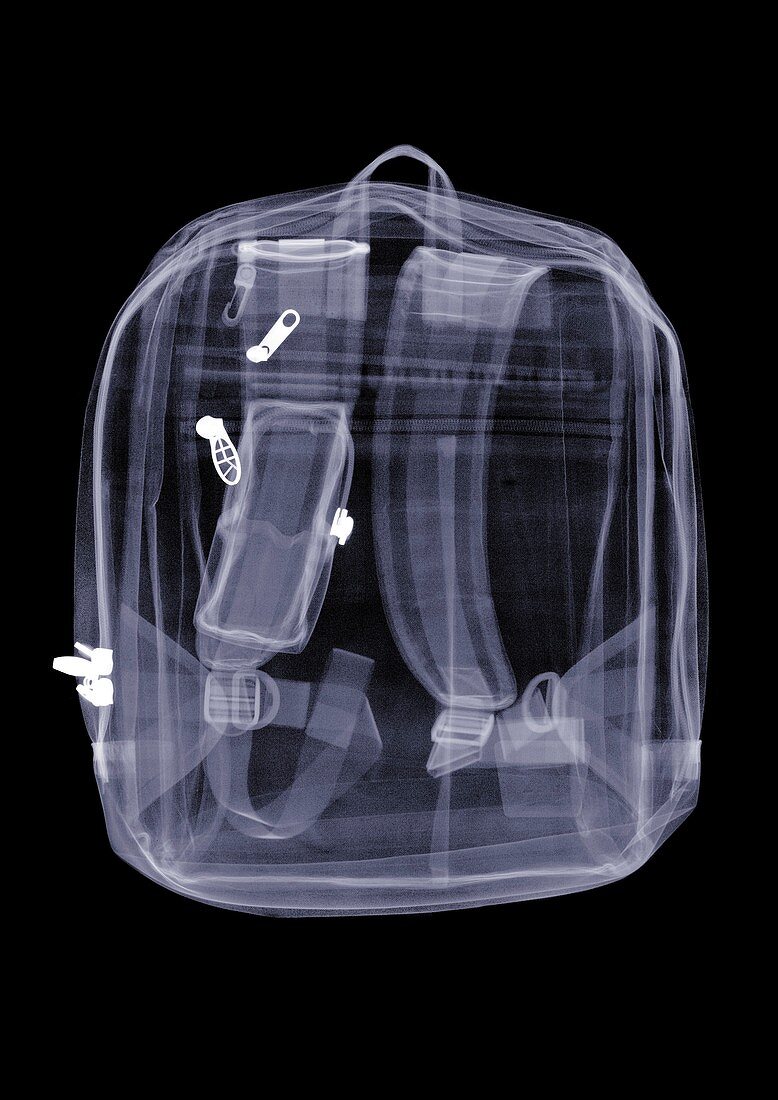 Backpack, X-ray