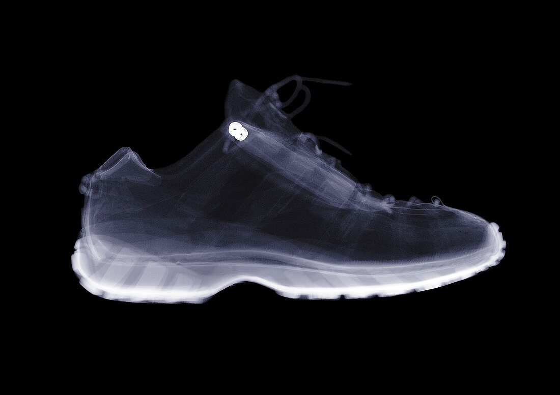 Cross training shoe, X-ray