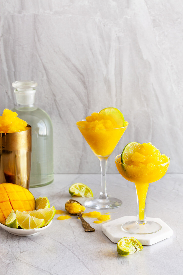 Mango coconut daiquiri