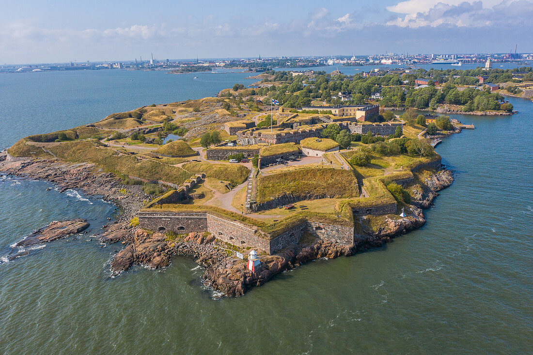 The fortified island of Suomenlinna, Helsinki, Finnland