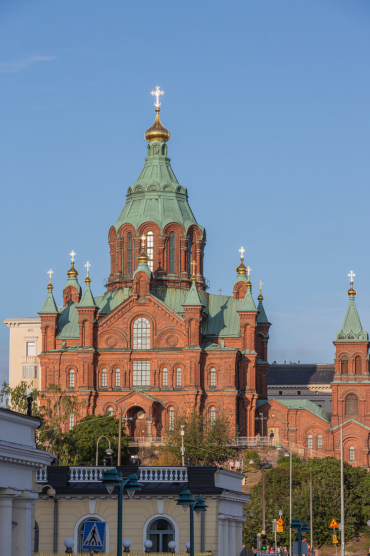 Uspenski-Kathedrale, (finnisch-orthodoxe Kathedrale), Helsinki, Finnland
