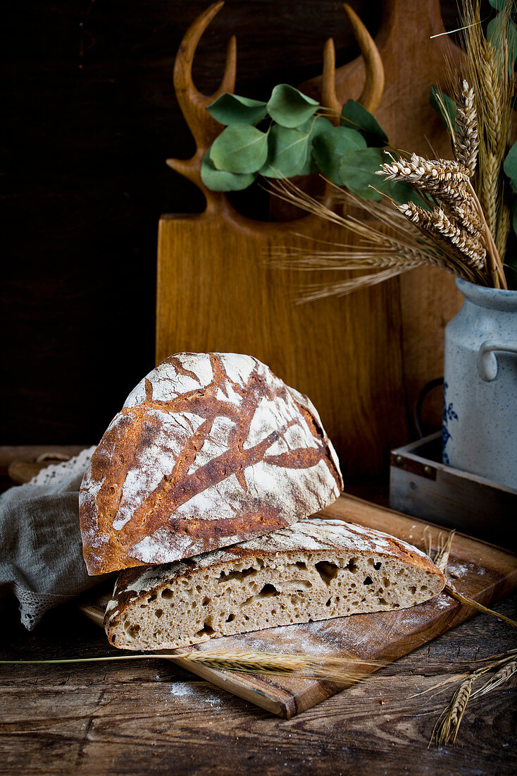 Rustikales Sauerteigbrot