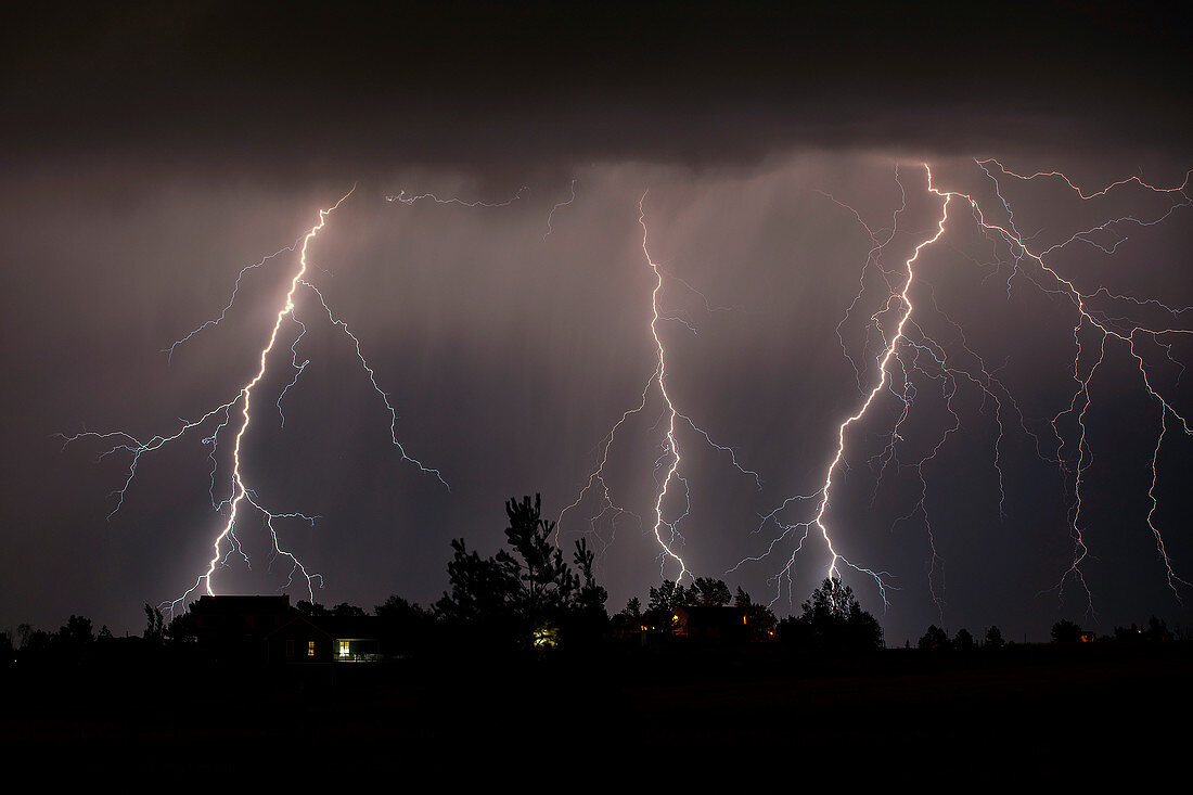 Lightning, Colorado, USA