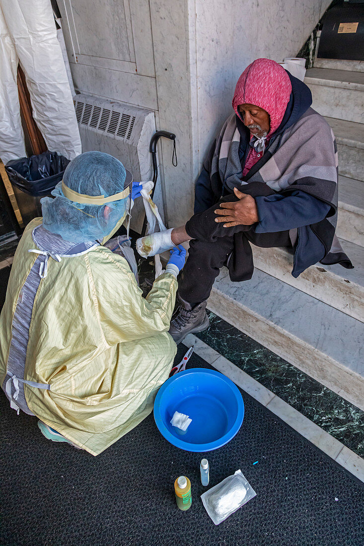 Caring for the homeless during Covid-19 outbreak