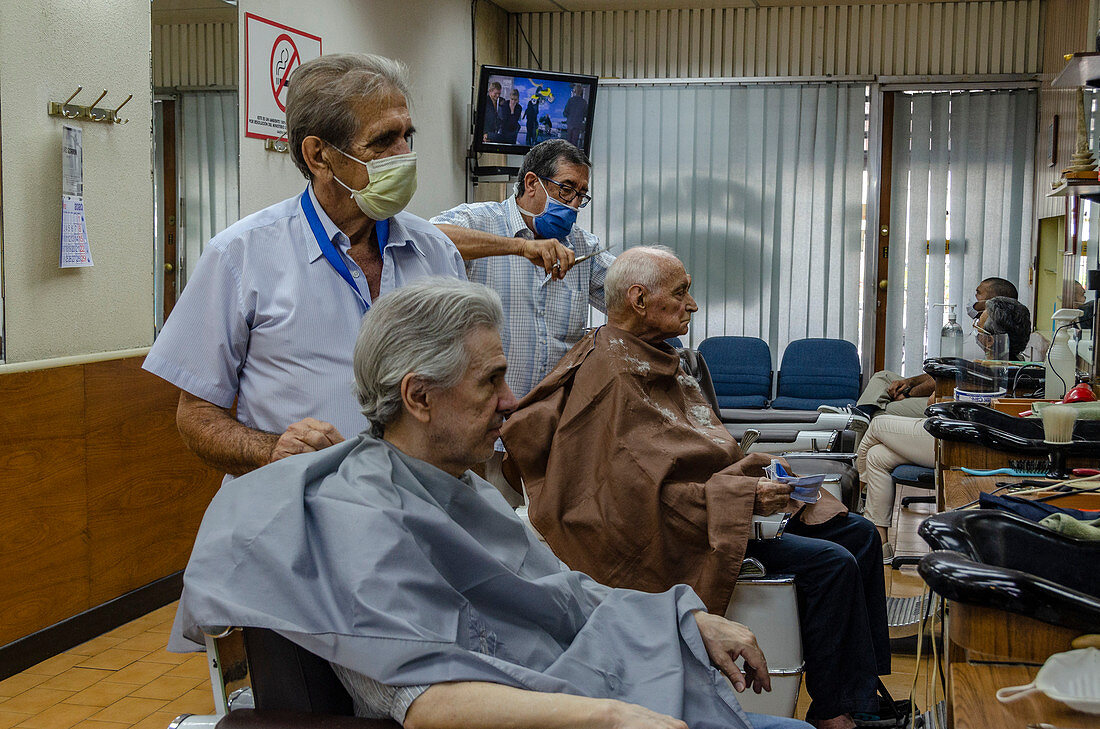 Barbershop during Covid-19 outbreak