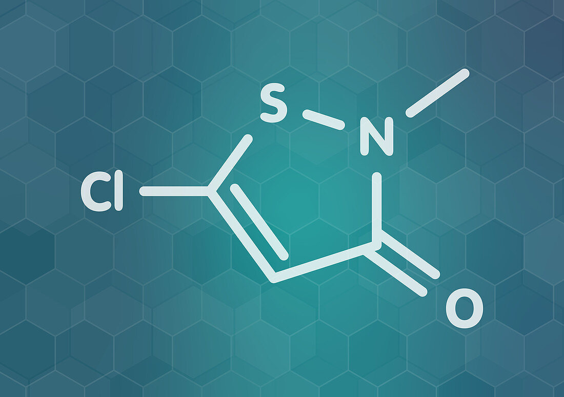 Methylchloroisothiazolinone preservative molecule