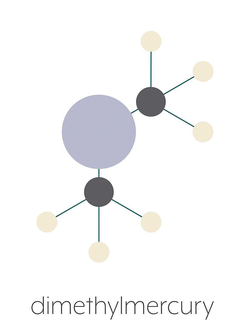 Dimethylmercury, illustration