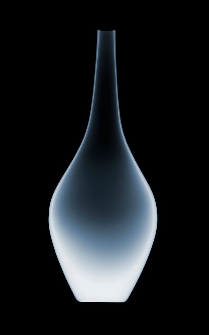 Ceramic vase, X-ray