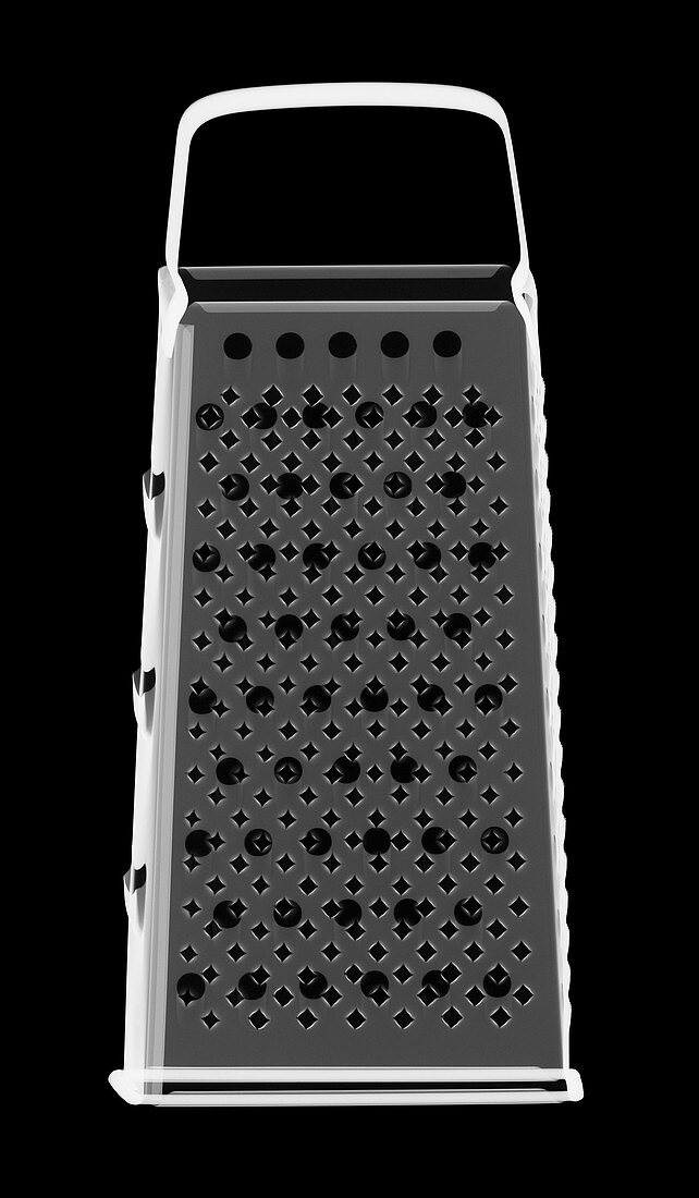 Cheese grater, X-ray