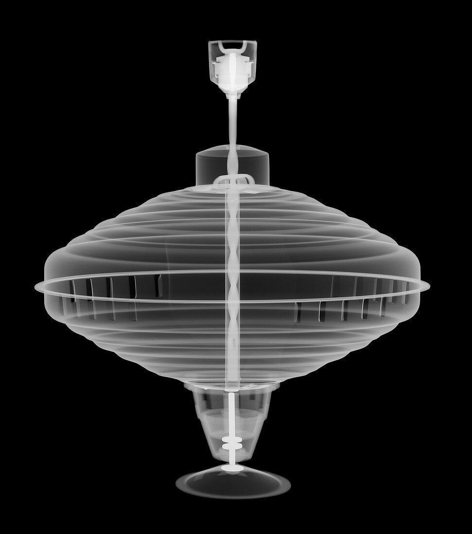 Spinning top, X-ray