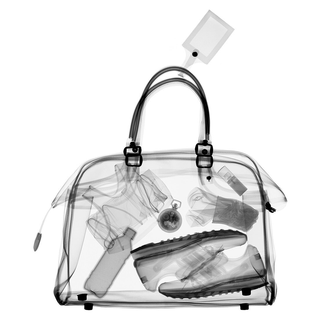 Bag of items, X-ray