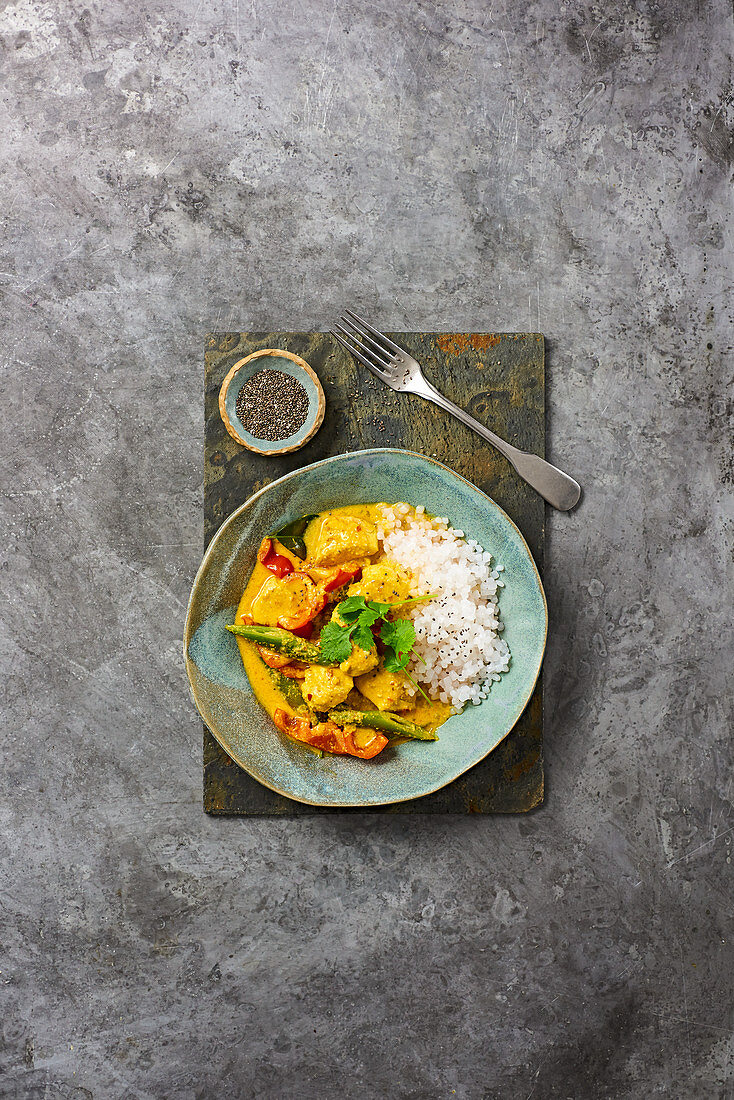 Thai Red Chicken and Coconut Curry