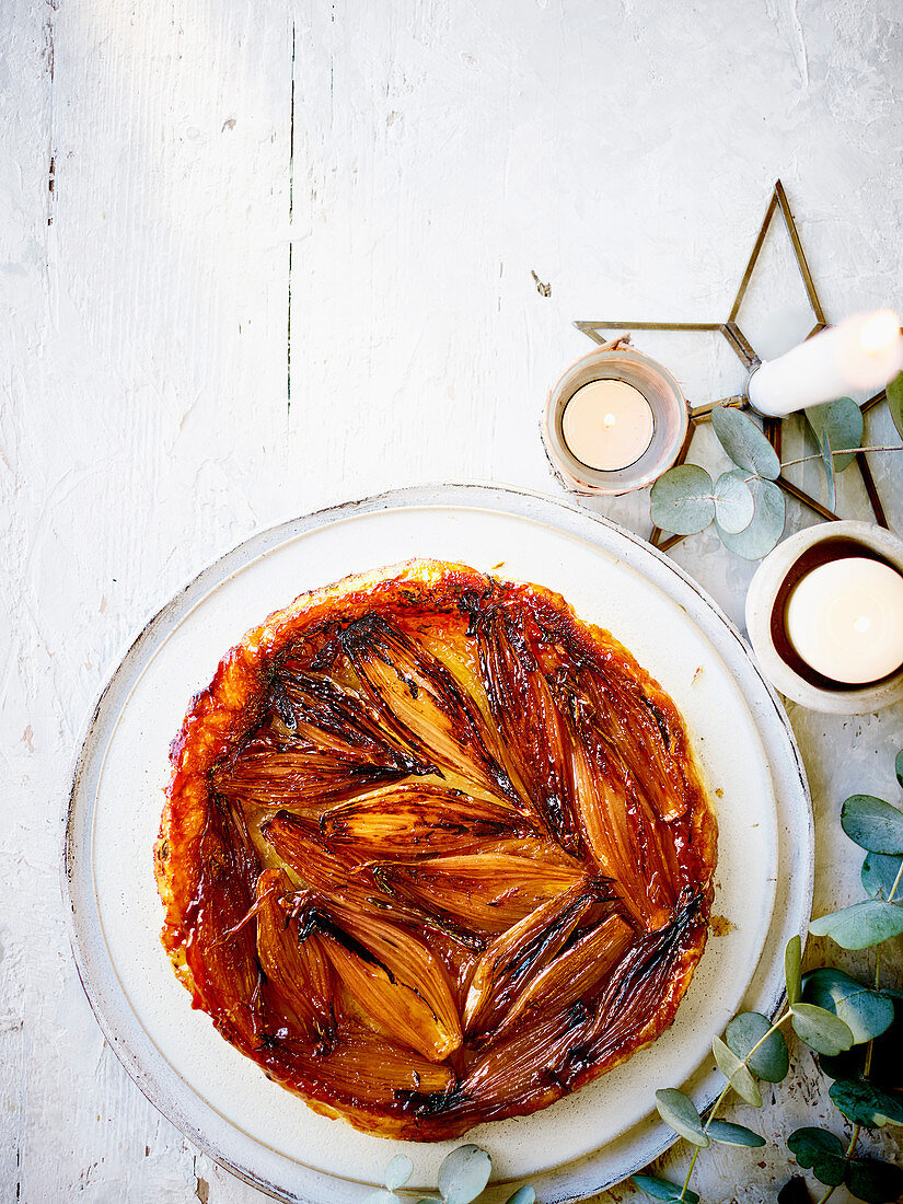 Schalotten-Tarte Tatin