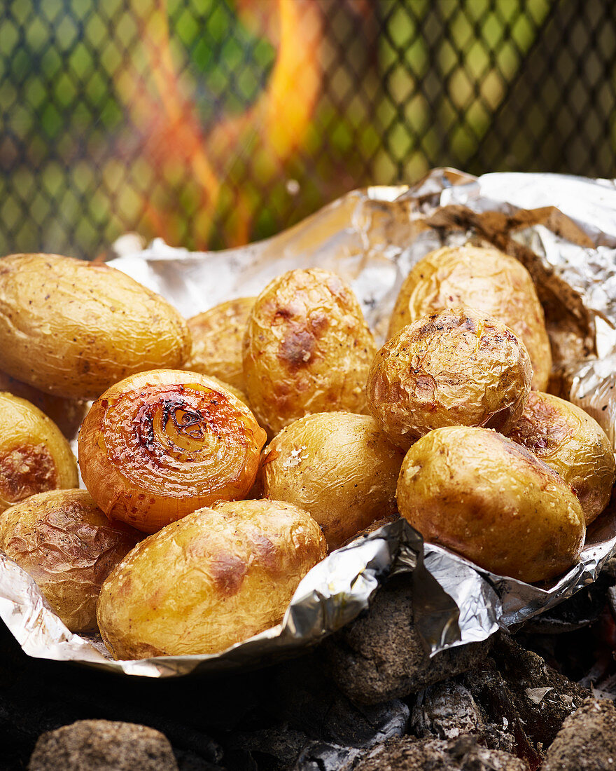 BBQ potatoes