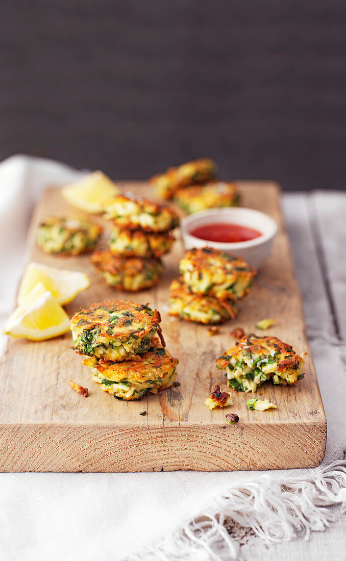 Herb fritters