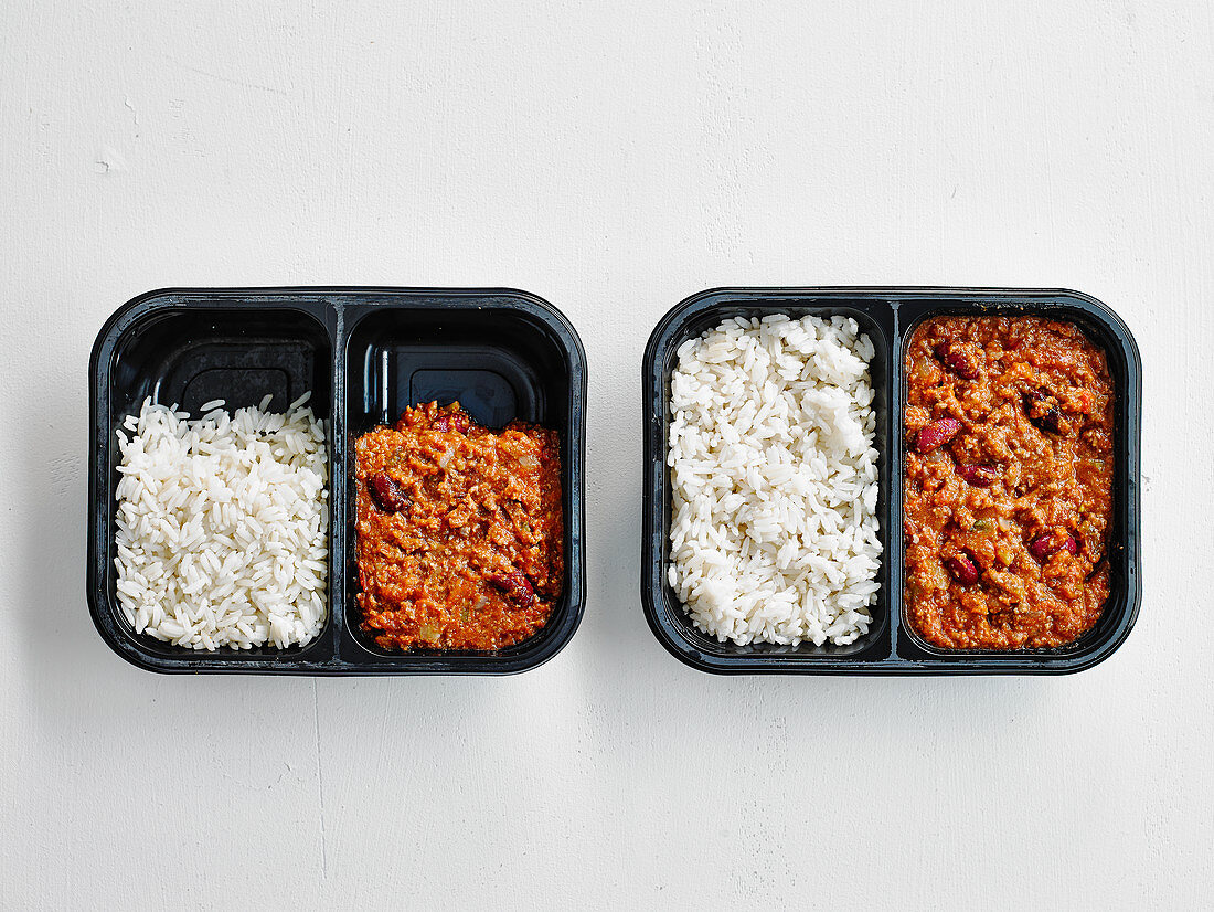 Chilli Con Carne with Rice 'To Go'