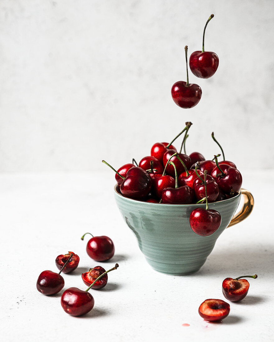 Cherries in the cup