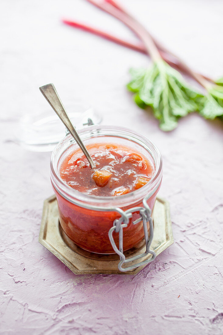 Rhubarb jam