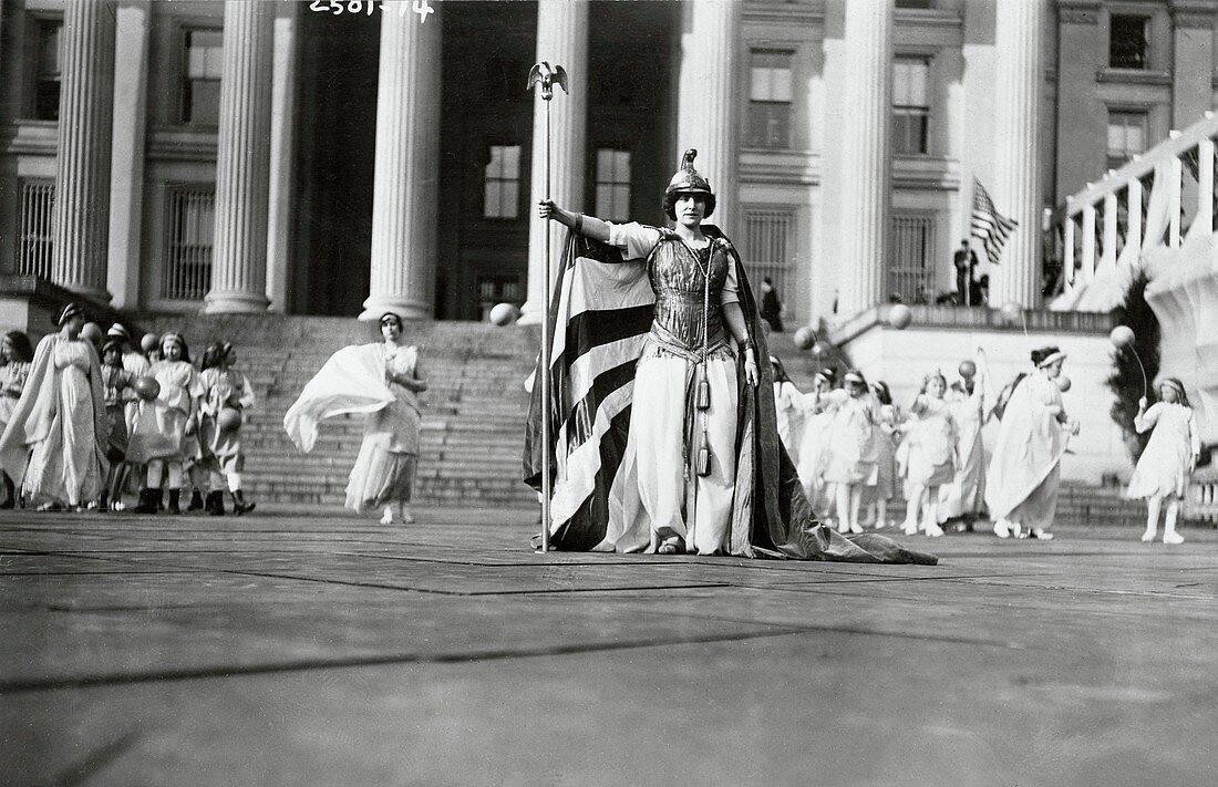 National Woman Suffrage Pageant, 1913