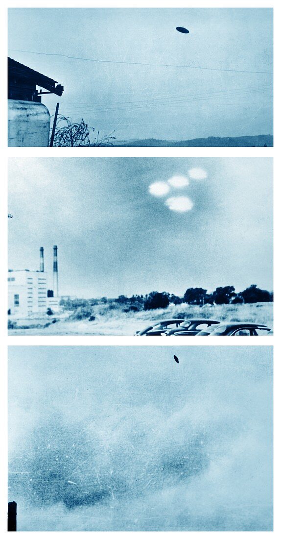 UFO sightings, 1950s